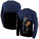 custom virginia cavaliers baby groot blue black hoodie best selling