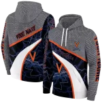 custom virginia cavaliers hexagonal mesh blue black gray hoodie best selling