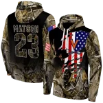 custom virginia cavaliers tree camo hoodie best selling