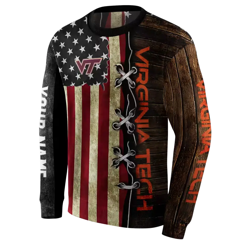 custom virginia tech hokies american pride hoodie new arrival custom virginia tech hokies american pride hoodie new arrival