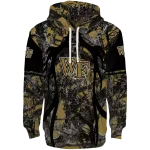 custom wake forest demon deacons hunting theme gold black hoodie best selling