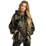 custom wake forest demon deacons hunting theme gold black hoodie best selling