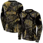 custom wake forest demon deacons hunting theme gold black hoodie best selling