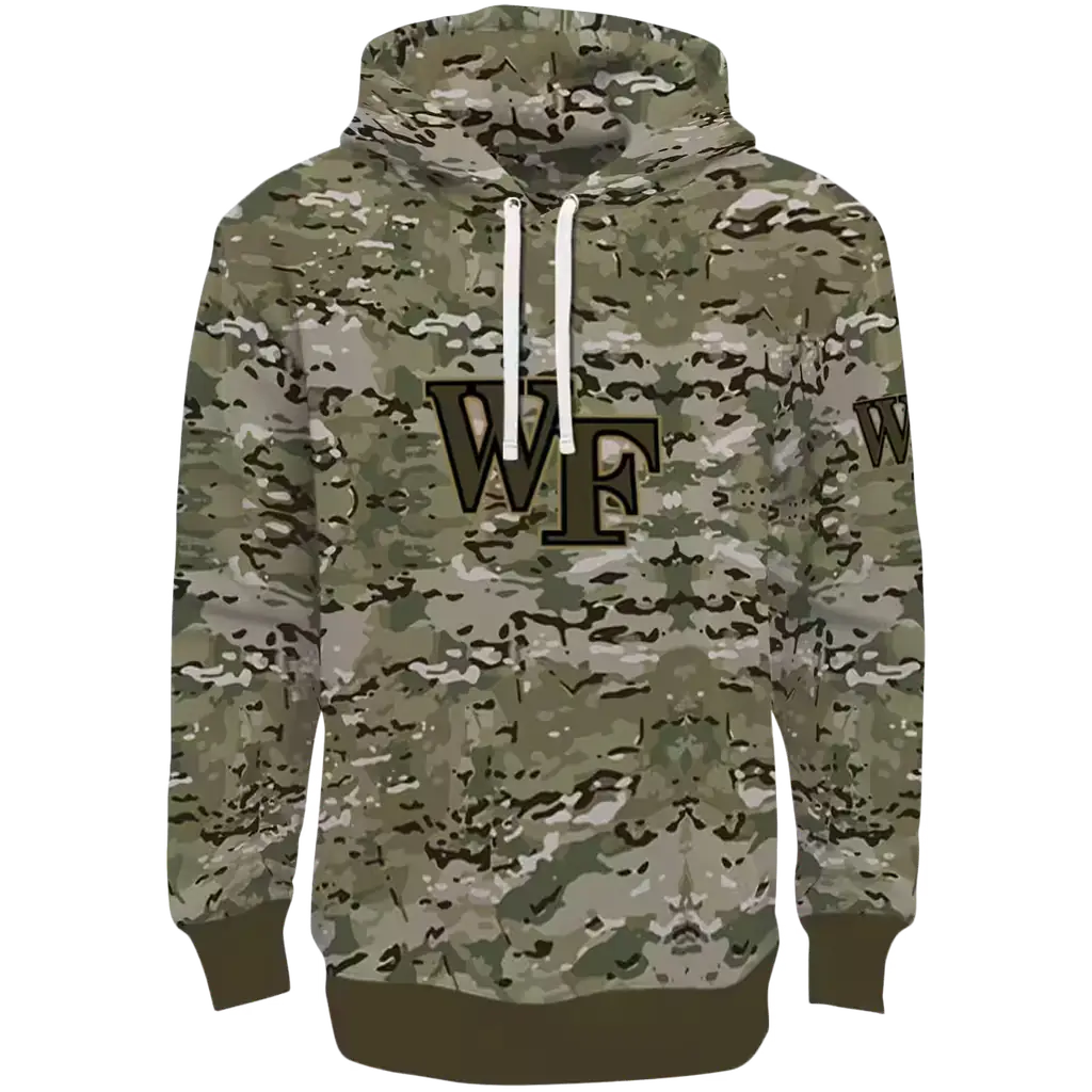 custom wake forest demon deacons military style hoodie best selling custom wake forest demon deacons military style hoodie best selling