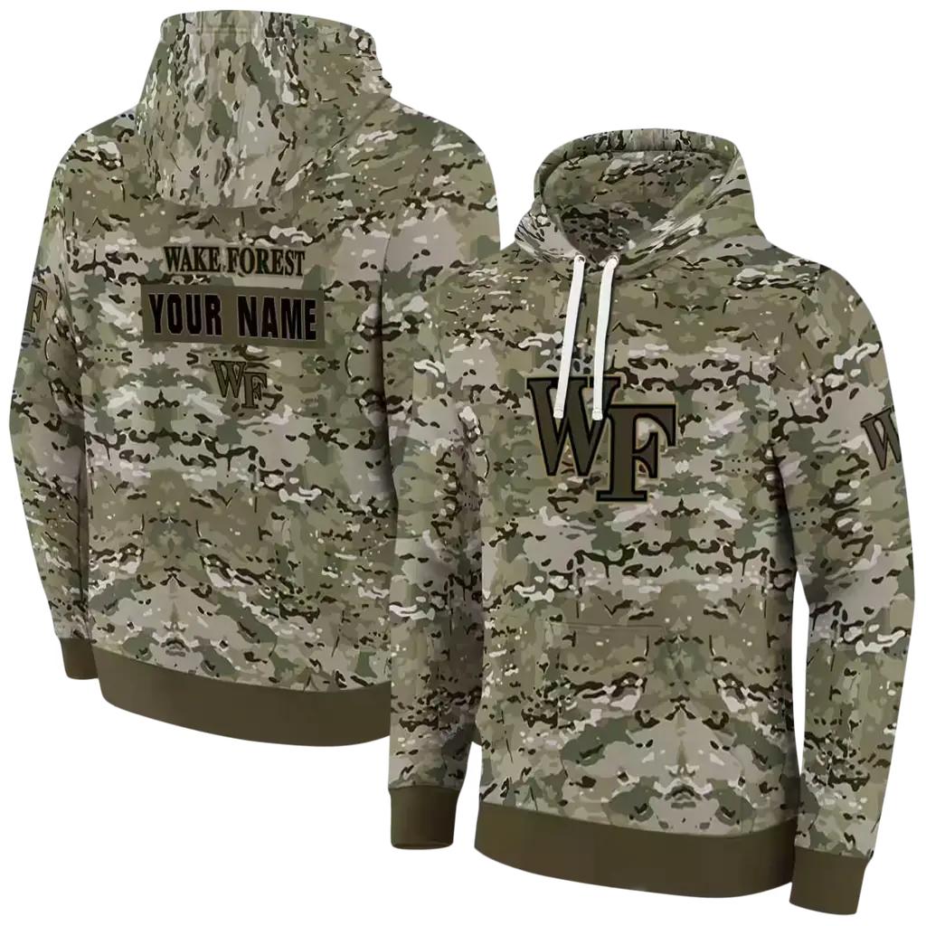 custom wake forest demon deacons military style hoodie fashion forward custom wake forest demon deacons military style hoodie fashion forward