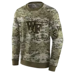 custom wake forest demon deacons military style hoodie best selling