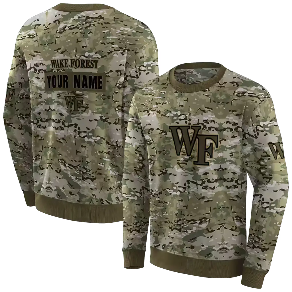 custom wake forest demon deacons military style hoodie premium grade custom wake forest demon deacons military style hoodie premium grade