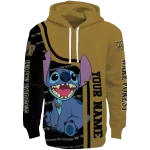 custom wake forest demon deacons stitch gold hoodie best selling