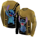 custom wake forest demon deacons stitch gold hoodie best selling