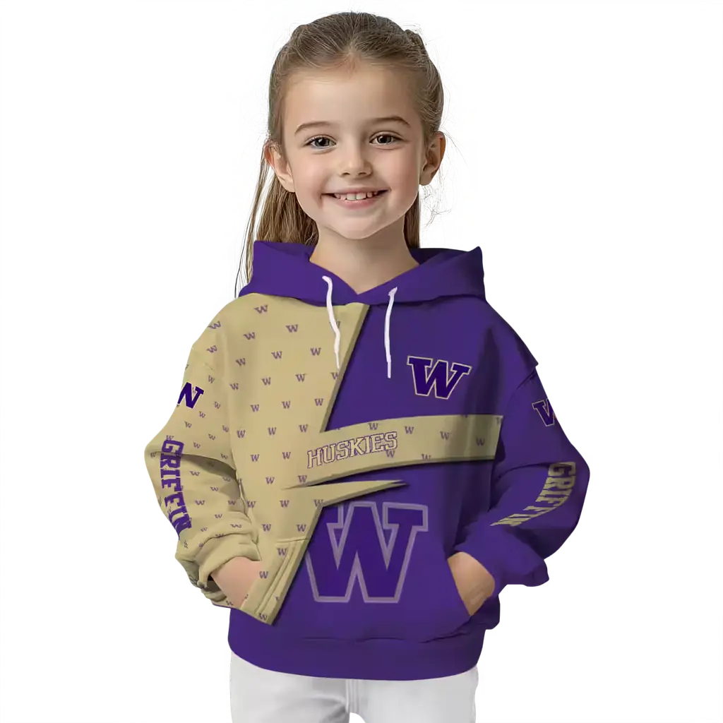 custom washington huskies abstract shape purple hoodie top rated custom washington huskies abstract shape purple hoodie top rated