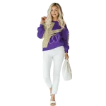 custom washington huskies abstract shape purple hoodie best selling