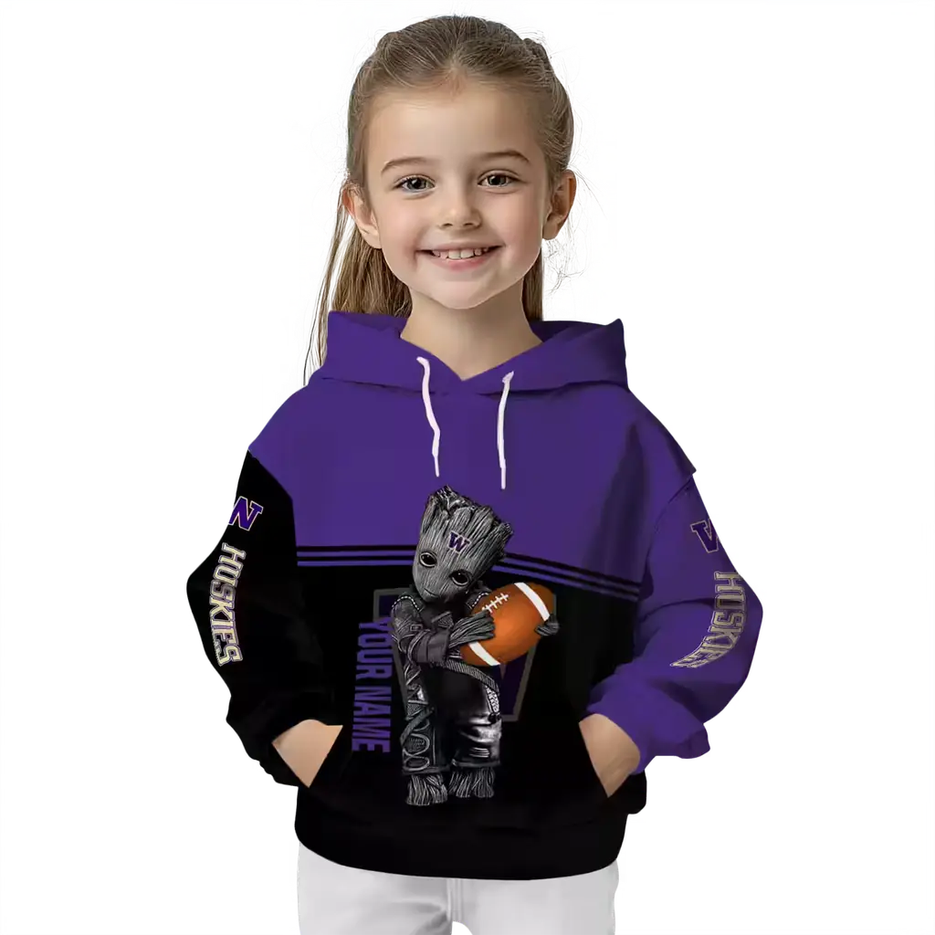 custom washington huskies baby groot purple black hoodie top rated custom washington huskies baby groot purple black hoodie top rated