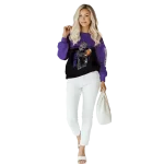 custom washington huskies baby groot purple black hoodie best selling