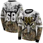 custom washington huskies forest silhouette hoodie best selling