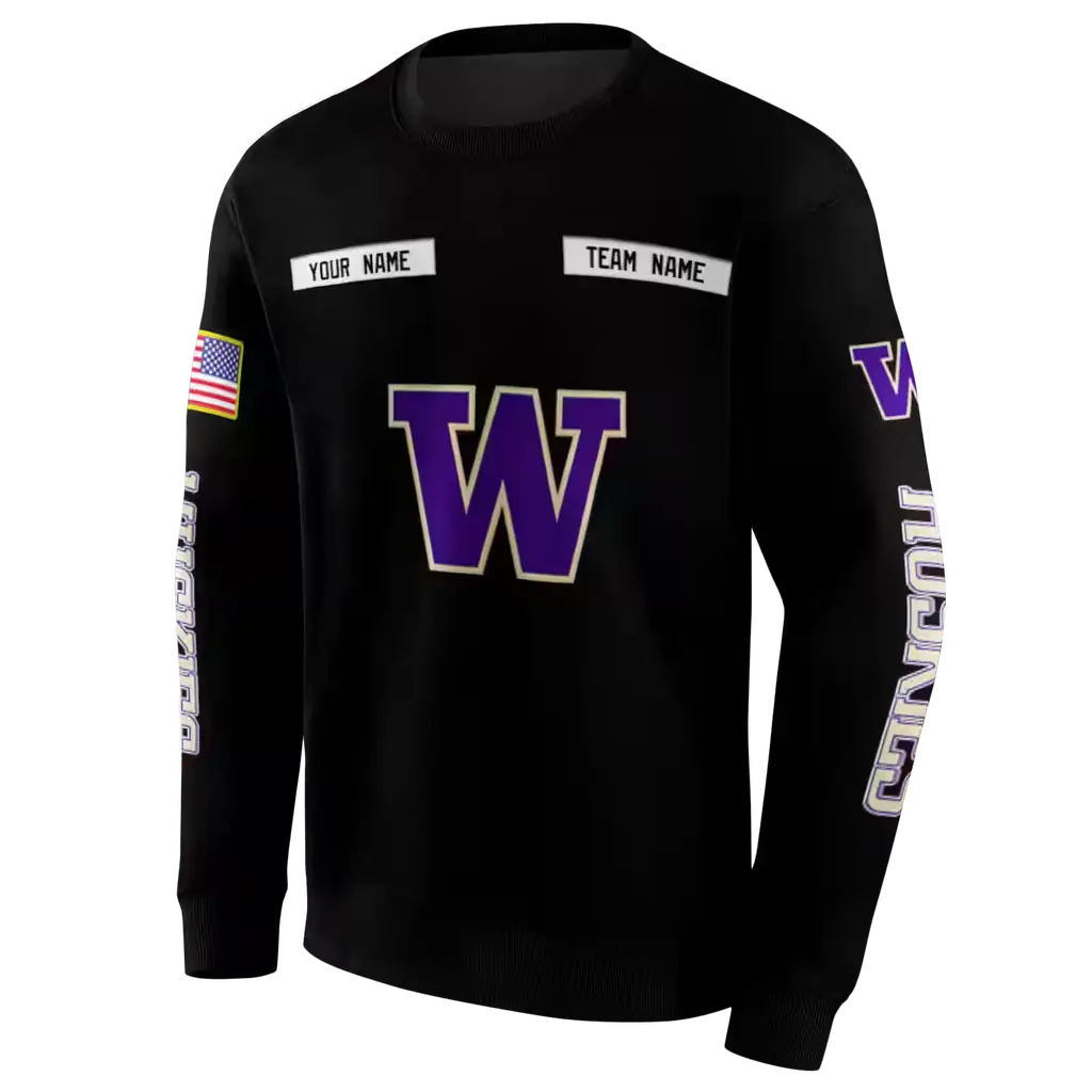 custom washington huskies punisher skull black hoodie new arrival custom washington huskies punisher skull black hoodie new arrival