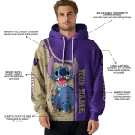 custom washington huskies stitch purple hoodie best selling