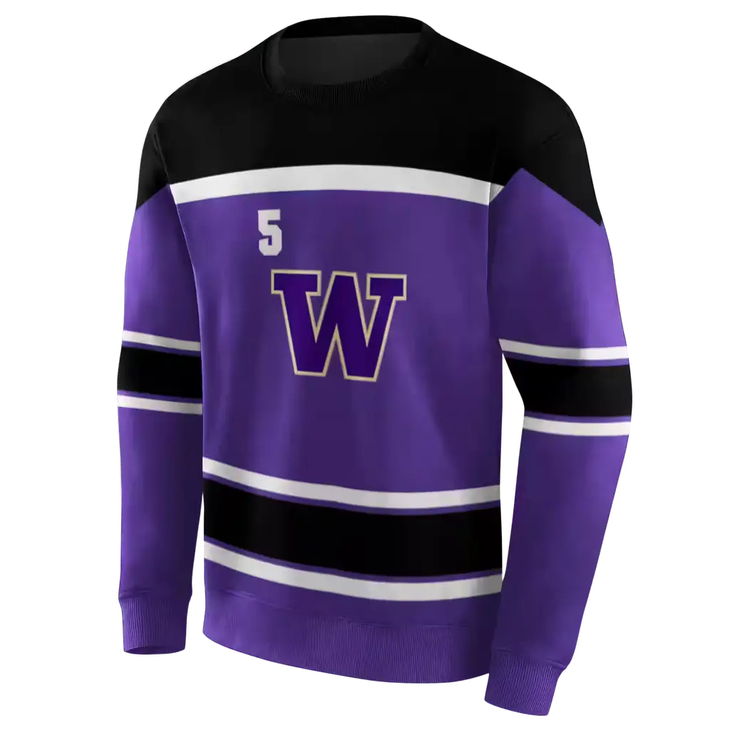 custom washington huskies striped pattern purple hoodie new arrival custom washington huskies striped pattern purple hoodie new arrival