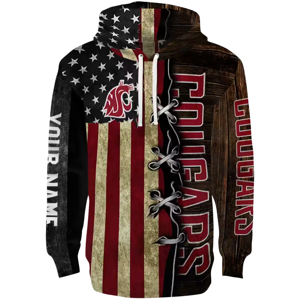 custom washington state cougars american pride hoodie best selling custom washington state cougars american pride hoodie best selling