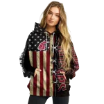 custom washington state cougars american pride hoodie best selling