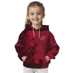 custom washington state cougars deer silhouette crimson hoodie best selling