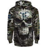 custom west virginia mountaineers camo skull hoodie best selling