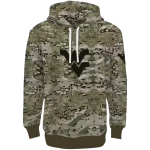 custom west virginia mountaineers military style hoodie best selling