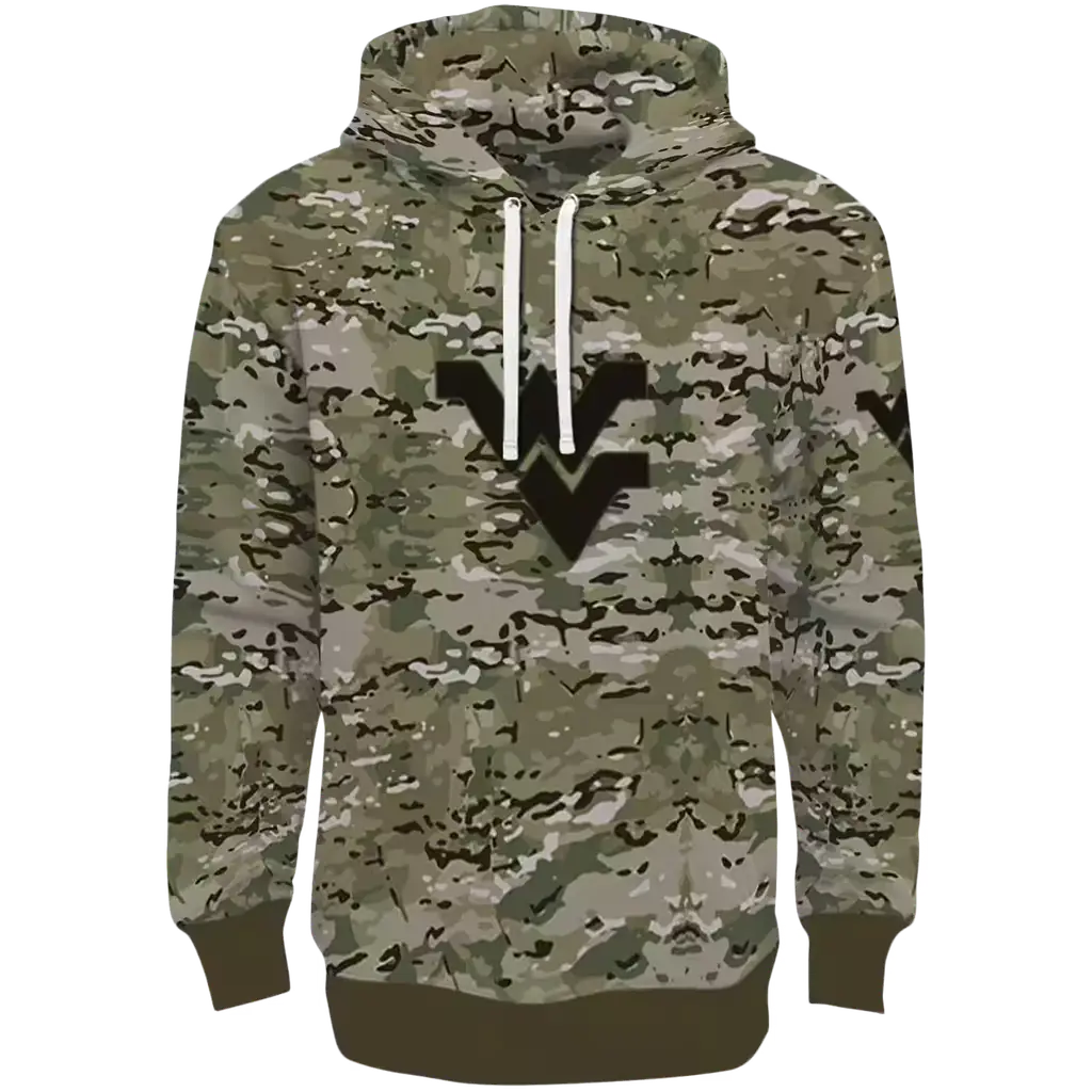custom west virginia mountaineers military style hoodie best selling custom west virginia mountaineers military style hoodie best selling