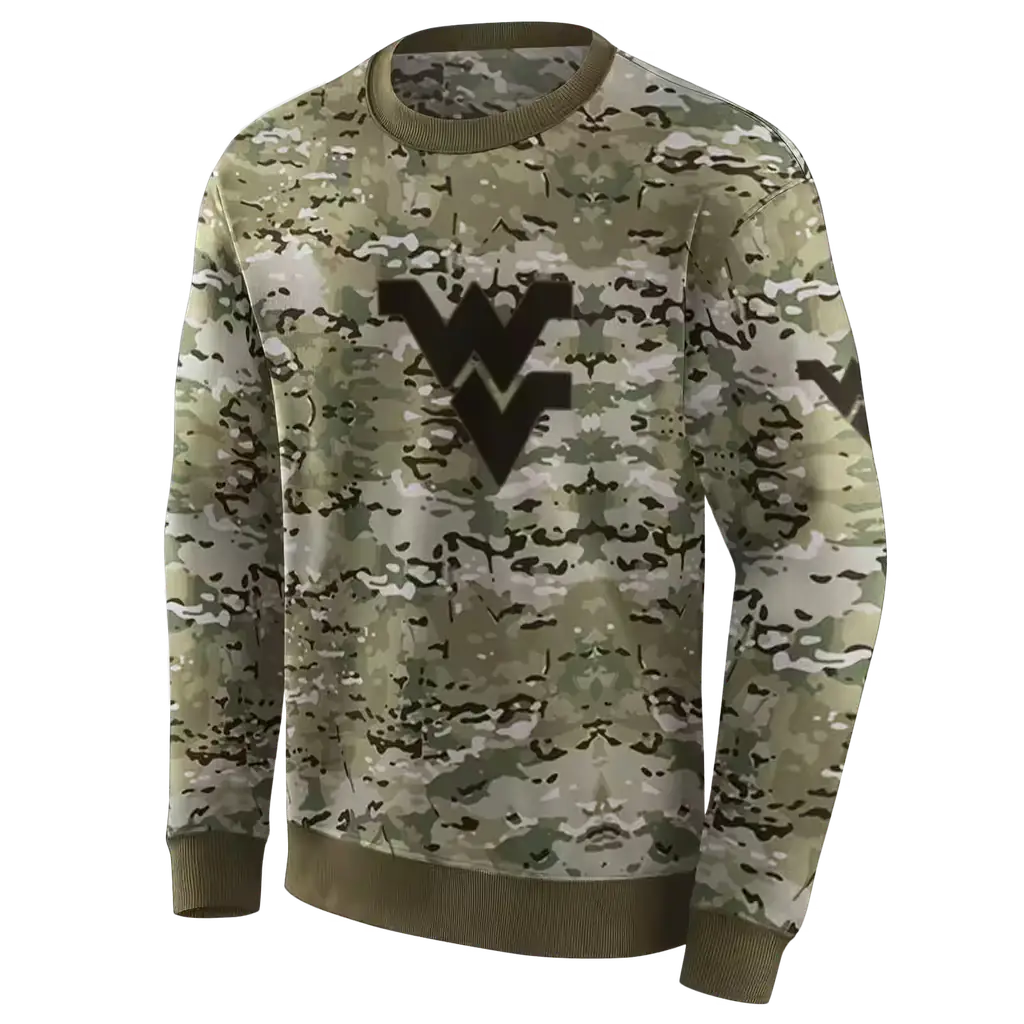 custom west virginia mountaineers military style hoodie new arrival custom west virginia mountaineers military style hoodie new arrival