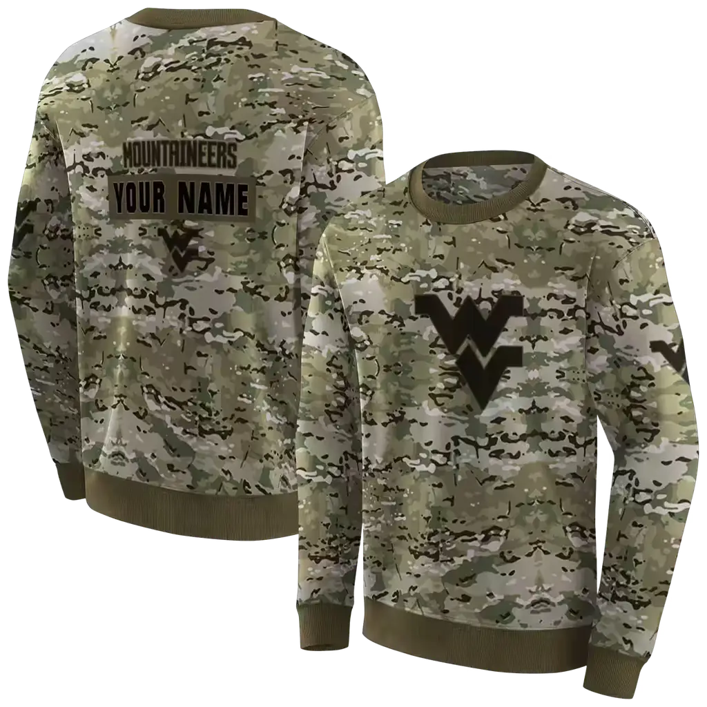 custom west virginia mountaineers military style hoodie premium grade custom west virginia mountaineers military style hoodie premium grade