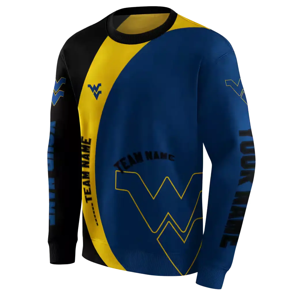 custom west virginia mountaineers minimalist design blue black hoodie new arrival custom west virginia mountaineers minimalist design blue black hoodie new arrival
