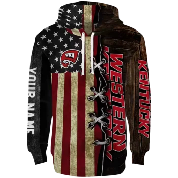 custom western kentucky hilltoppers american pride hoodie best selling
