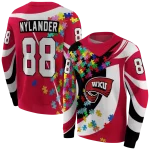 custom western kentucky hilltoppers puzzle pieces red hoodie best selling