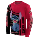 custom western kentucky hilltoppers stitch red hoodie best selling