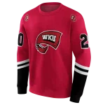 custom western kentucky hilltoppers striped sleeves red hoodie best selling