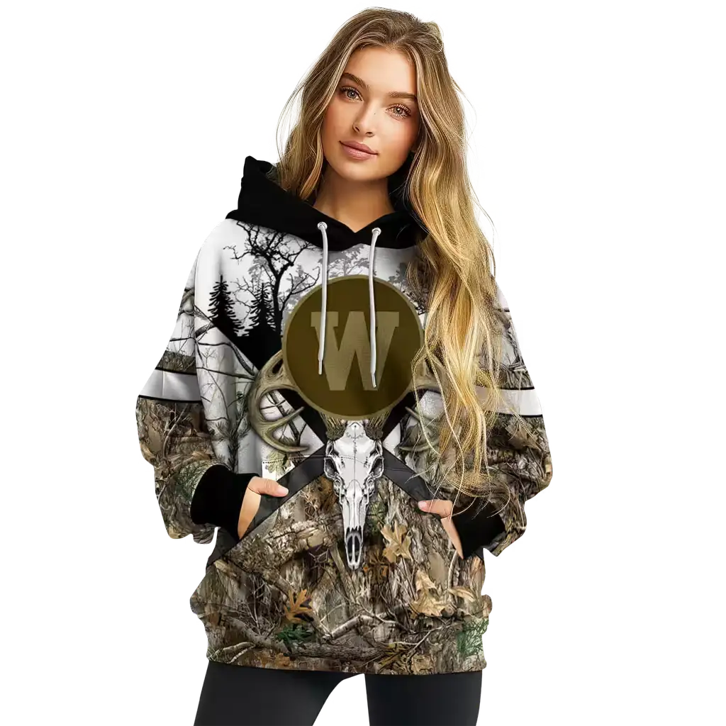 custom western michigan broncos forest silhouette hoodie high quality custom western michigan broncos forest silhouette hoodie high quality