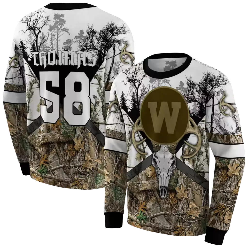 custom western michigan broncos forest silhouette hoodie premium grade custom western michigan broncos forest silhouette hoodie premium grade