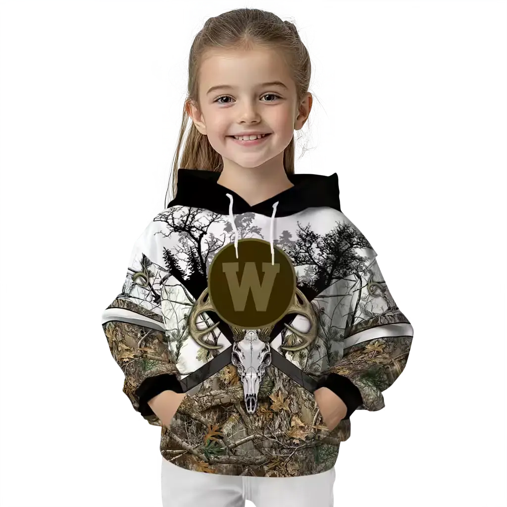 custom western michigan broncos forest silhouette hoodie top rated custom western michigan broncos forest silhouette hoodie top rated
