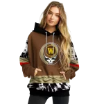 custom western michigan broncos grateful vibes brown hoodie best selling