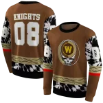 custom western michigan broncos grateful vibes brown hoodie best selling