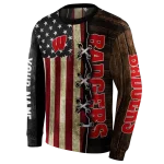 custom wisconsin badgers american pride hoodie best selling