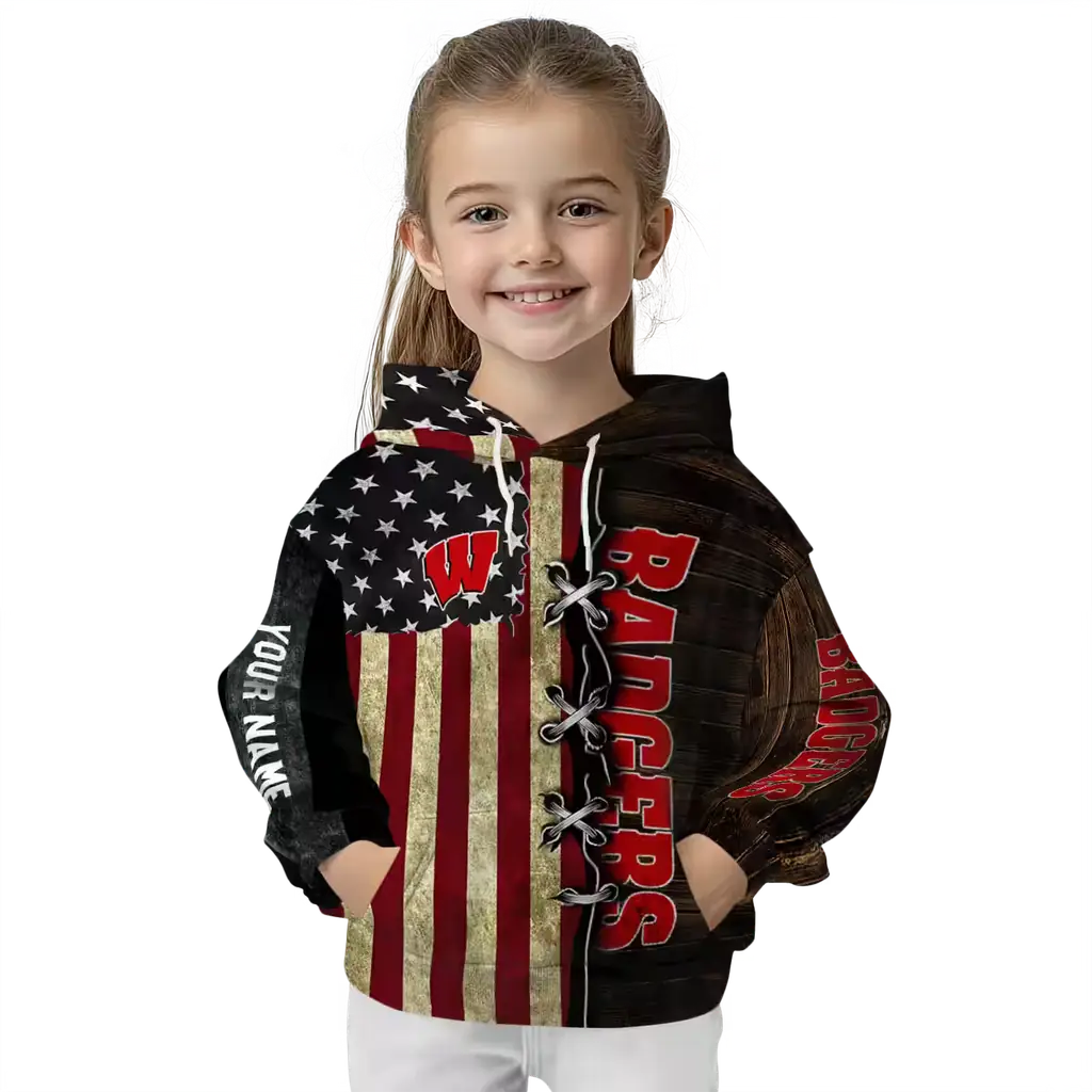 custom wisconsin badgers american pride hoodie top rated custom wisconsin badgers american pride hoodie top rated