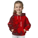 custom wisconsin badgers deer silhouette red hoodie best selling