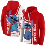 custom wisconsin badgers stitch red hoodie best selling