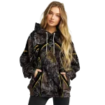 custom wyoming cowboys hunting theme brown black hoodie best selling