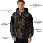 custom wyoming cowboys hunting theme brown black hoodie best selling