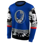 customized air force falcons grateful vibes blue hoodie best selling