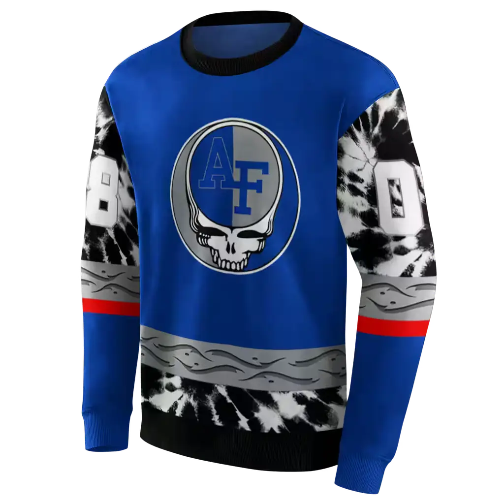 customized air force falcons grateful vibes blue hoodie new arrival customized air force falcons grateful vibes blue hoodie new arrival