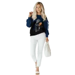 customized akron zips baby groot blue black hoodie best selling