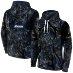 customized akron zips hunting theme blue black hoodie best selling