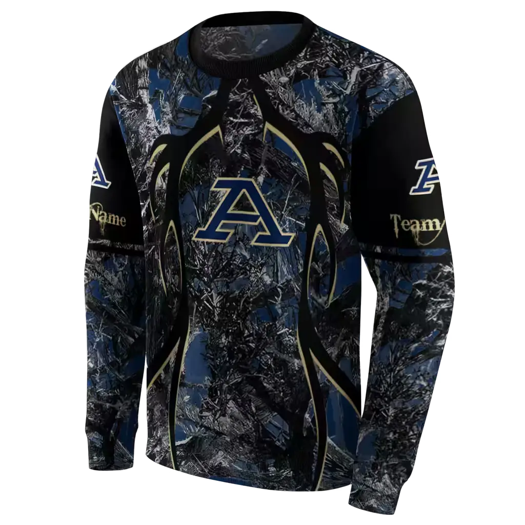 customized akron zips hunting theme blue black hoodie new arrival customized akron zips hunting theme blue black hoodie new arrival